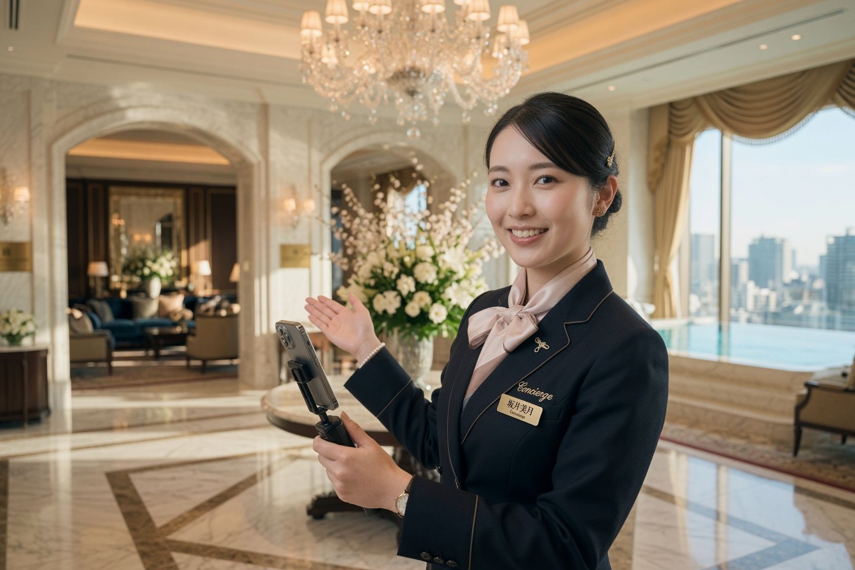 私のお仕事図鑑_ホテルコンシェルジュ坂井美月 サンプル3ページ目