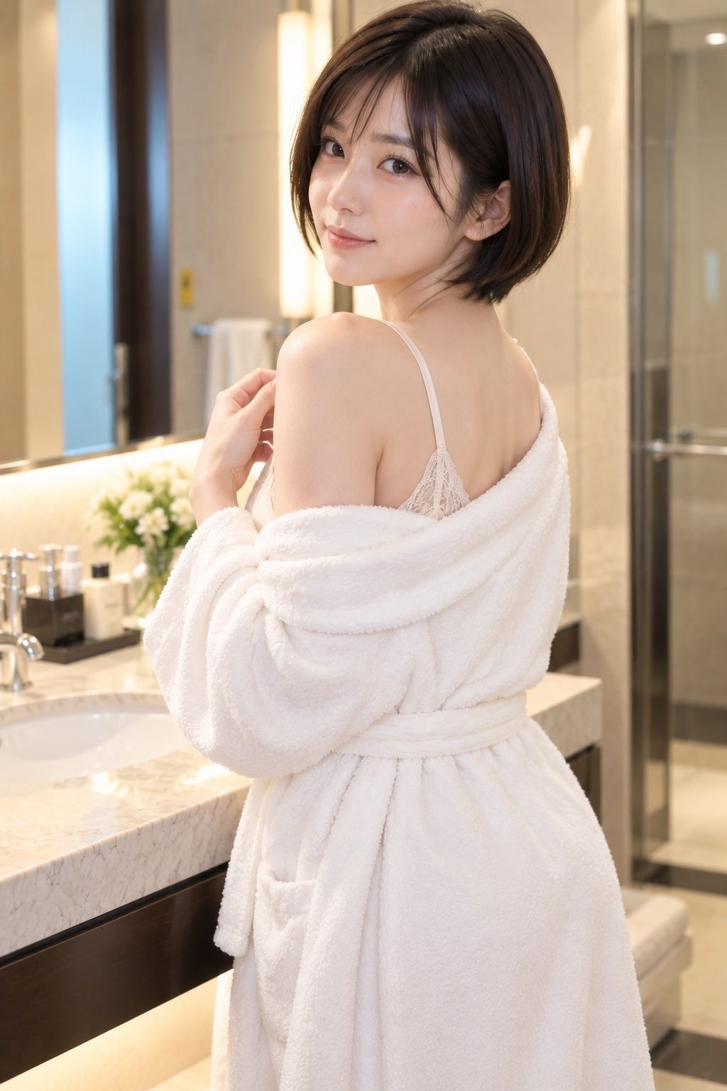 朝の余韻 〜Mizuki in Suite Room〜 サンプル4ページ目