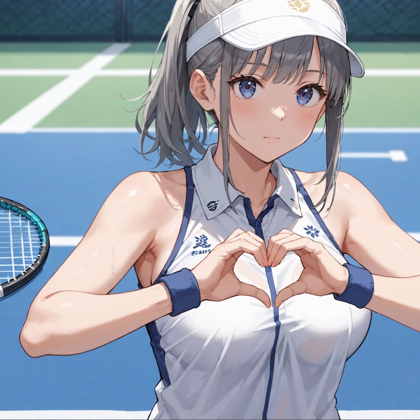 学園性活！ユニフォームに滲む汗 テニス部の本気がエロい7【汗かく美少女の厳選CG353枚収録】PC向け サンプル4ページ目