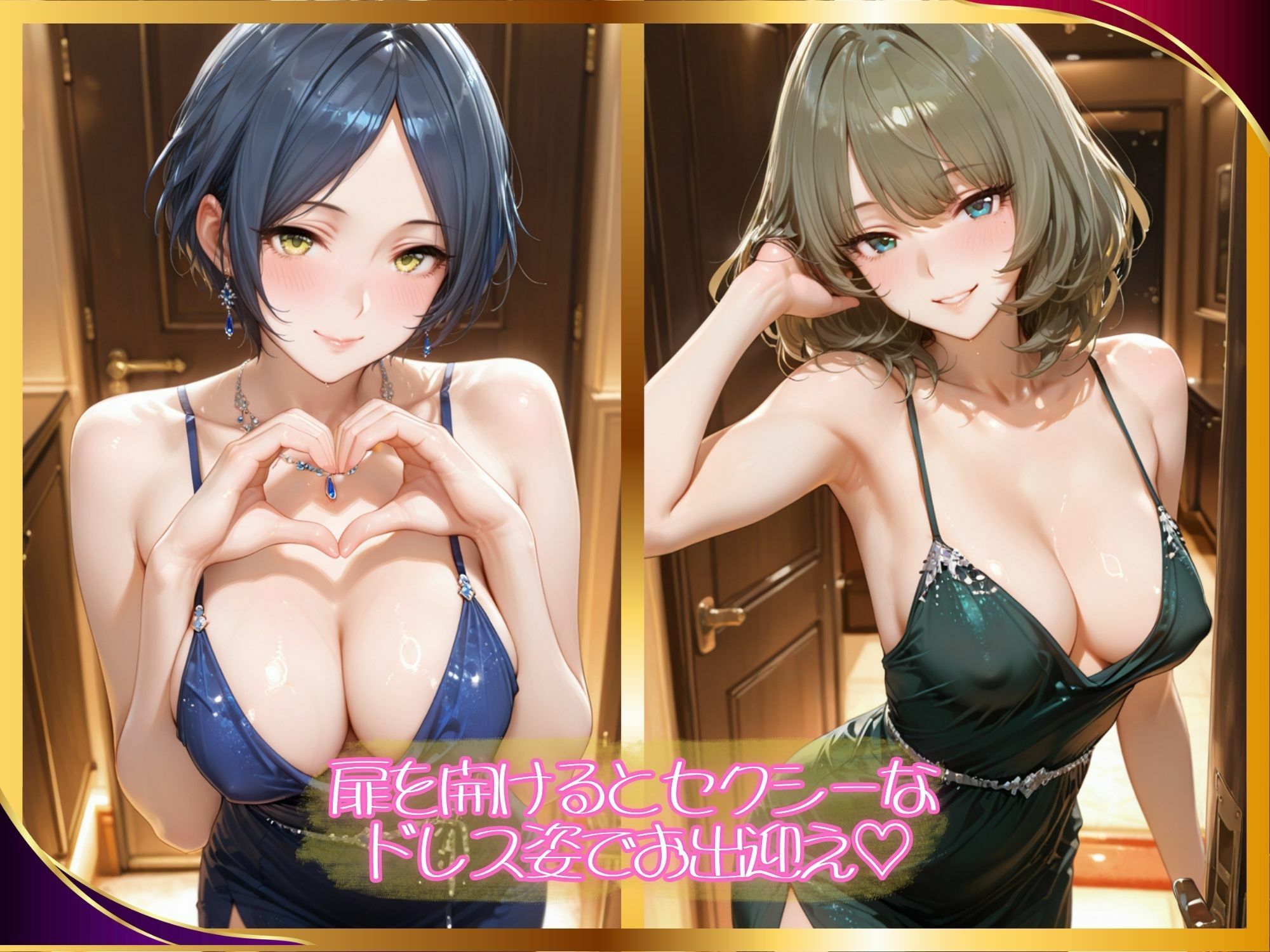 【高級風俗嬢】濃厚ご奉仕 〜アイ●ルマ●ターシンデ●ラガー●ズ 速● 奏＆高● 楓〜 サンプル1ページ目