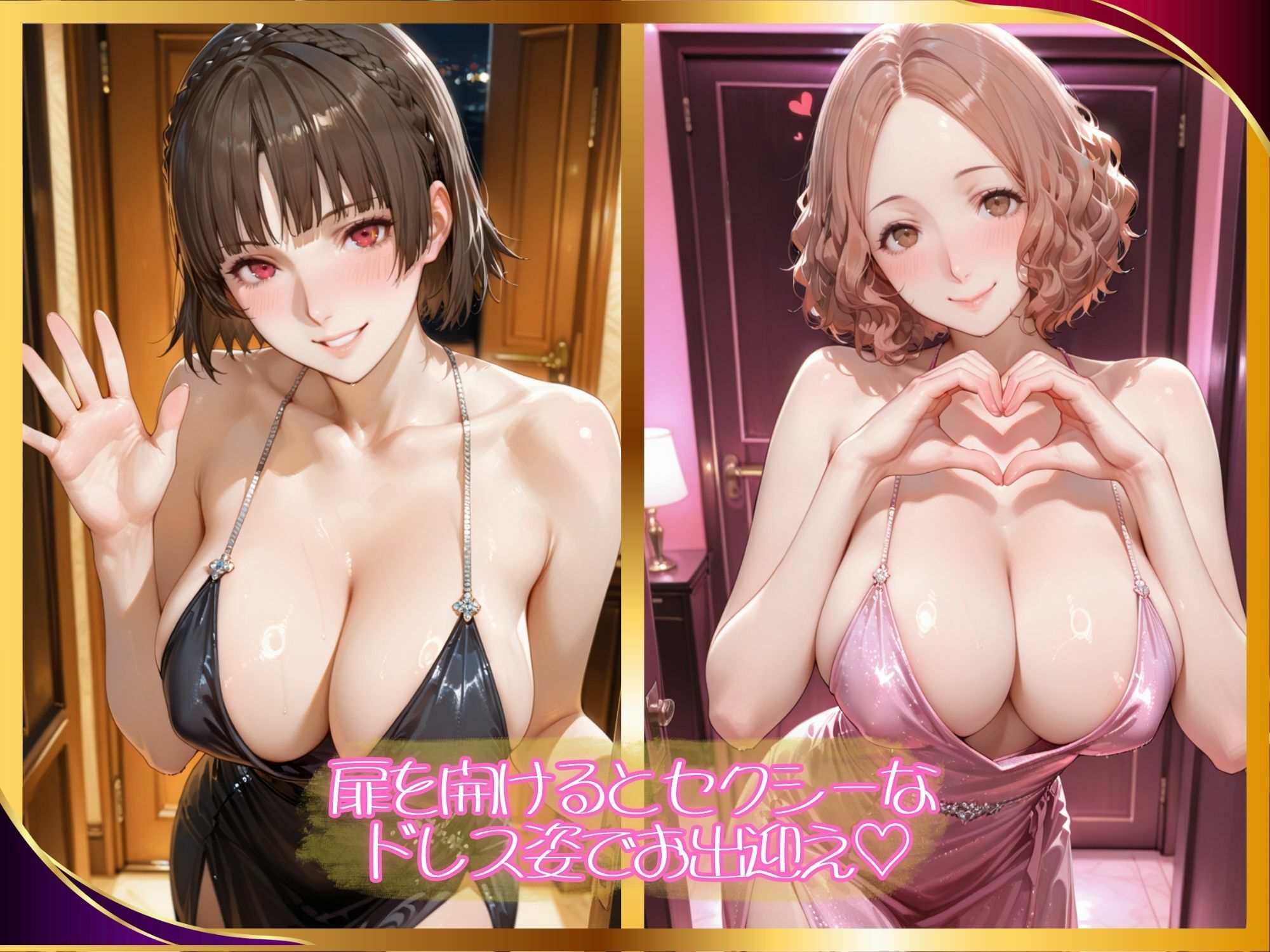 【高級風俗嬢】濃厚ご奉仕 〜ペル●ナ5 新● 真＆奥● 春〜 サンプル1ページ目