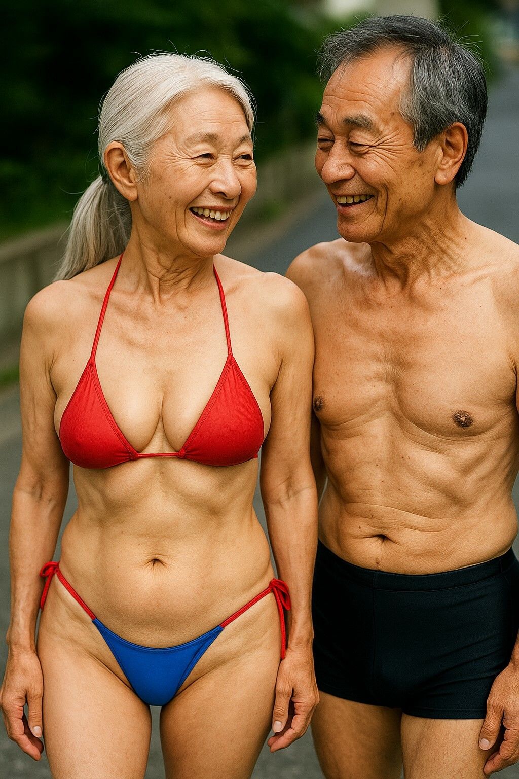 妙子（タエコ）と弘（ヒロム）20   海とプールのマイクロビキニ 95枚 サンプル6ページ目