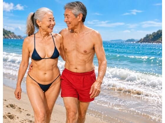 妙子（タエコ）と弘（ヒロム）20   海とプールのマイクロビキニ 95枚