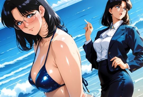 皆口先生の休日 サンプル2ページ目