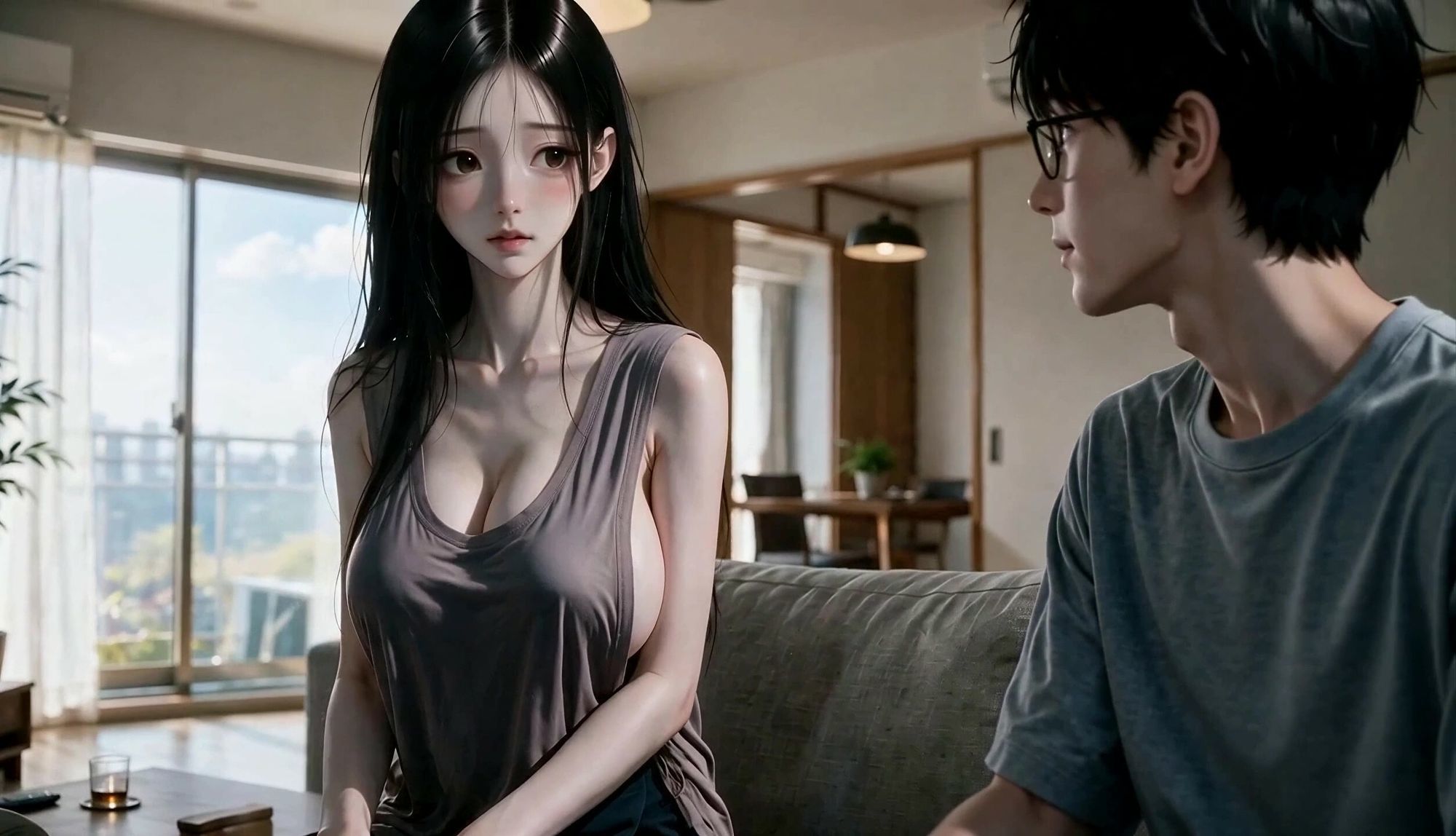 静かな恋人たち Vol.1 水着を着るだけだったのに【映像版】 サンプル1ページ目