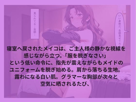 巨乳メイドがご主人の無茶ぶりで濃密な関係になった話 サンプル5ページ目