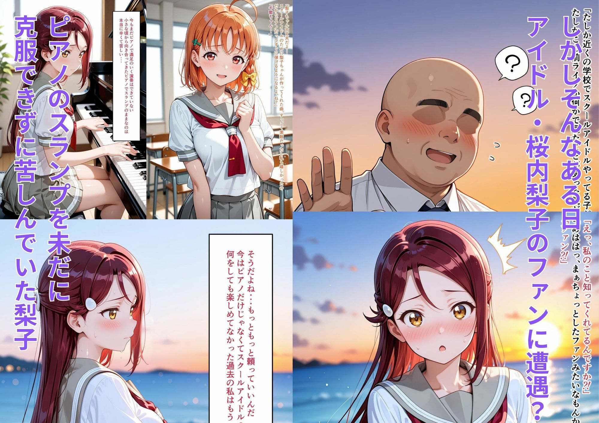 あなたとサンドイッチ サンプル1ページ目