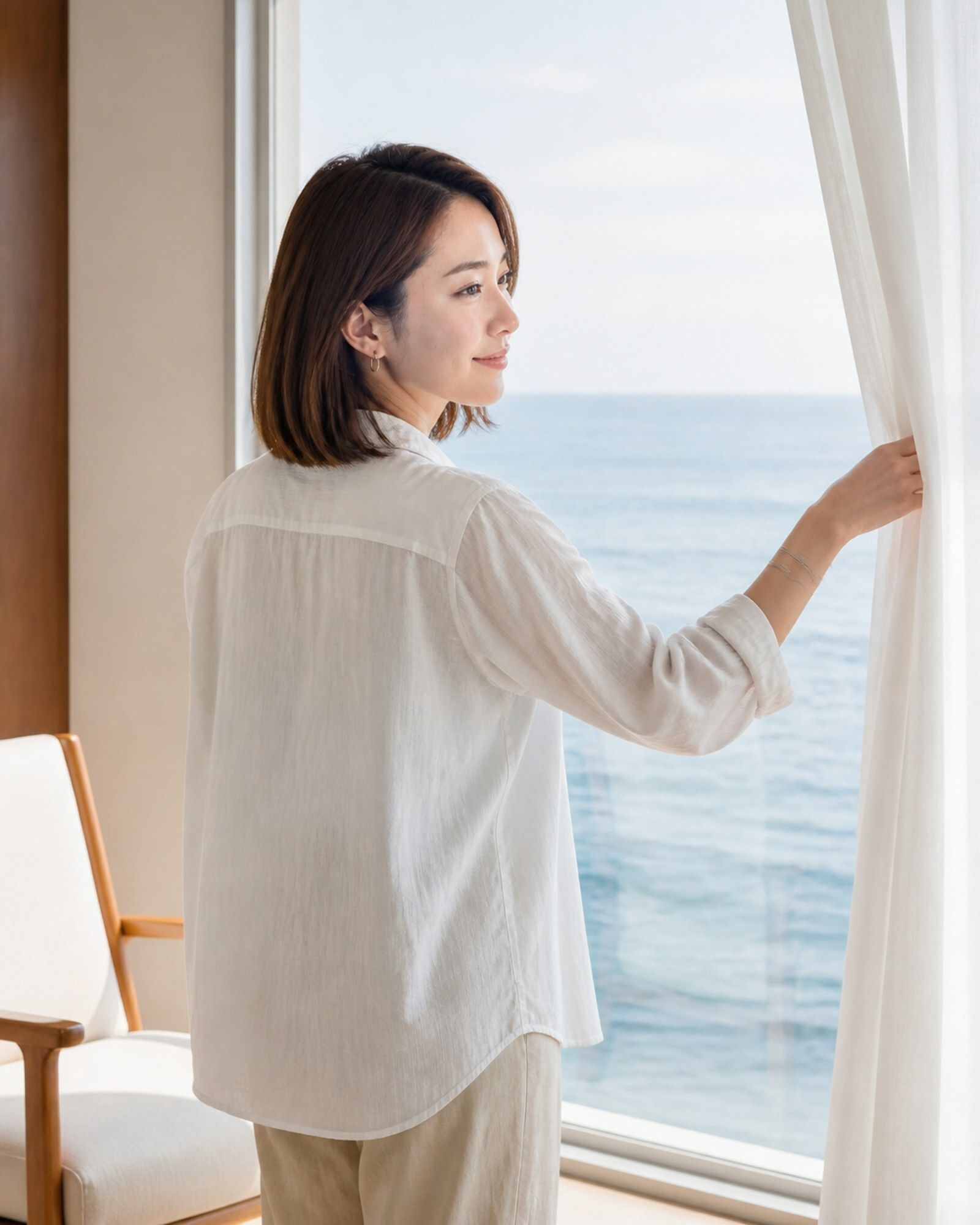 夏の海辺ホテルで、紗季と。 サンプル2ページ目