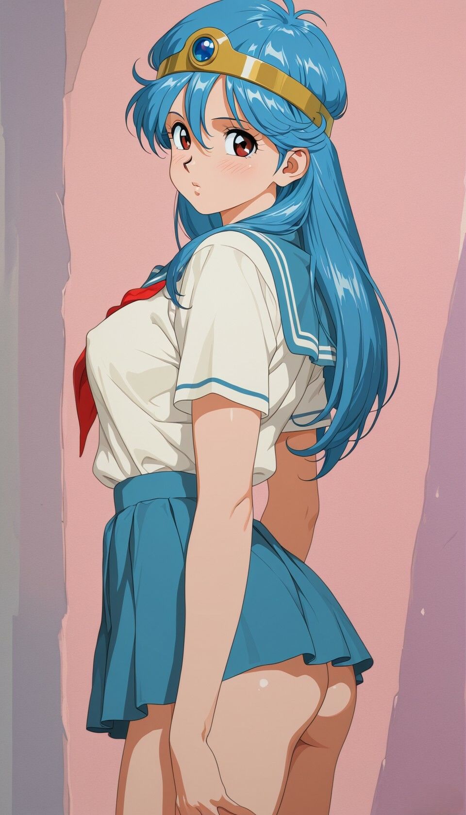 学校にいたドラ〇エ女子と一線こえた風イラスト集 サンプル6ページ目