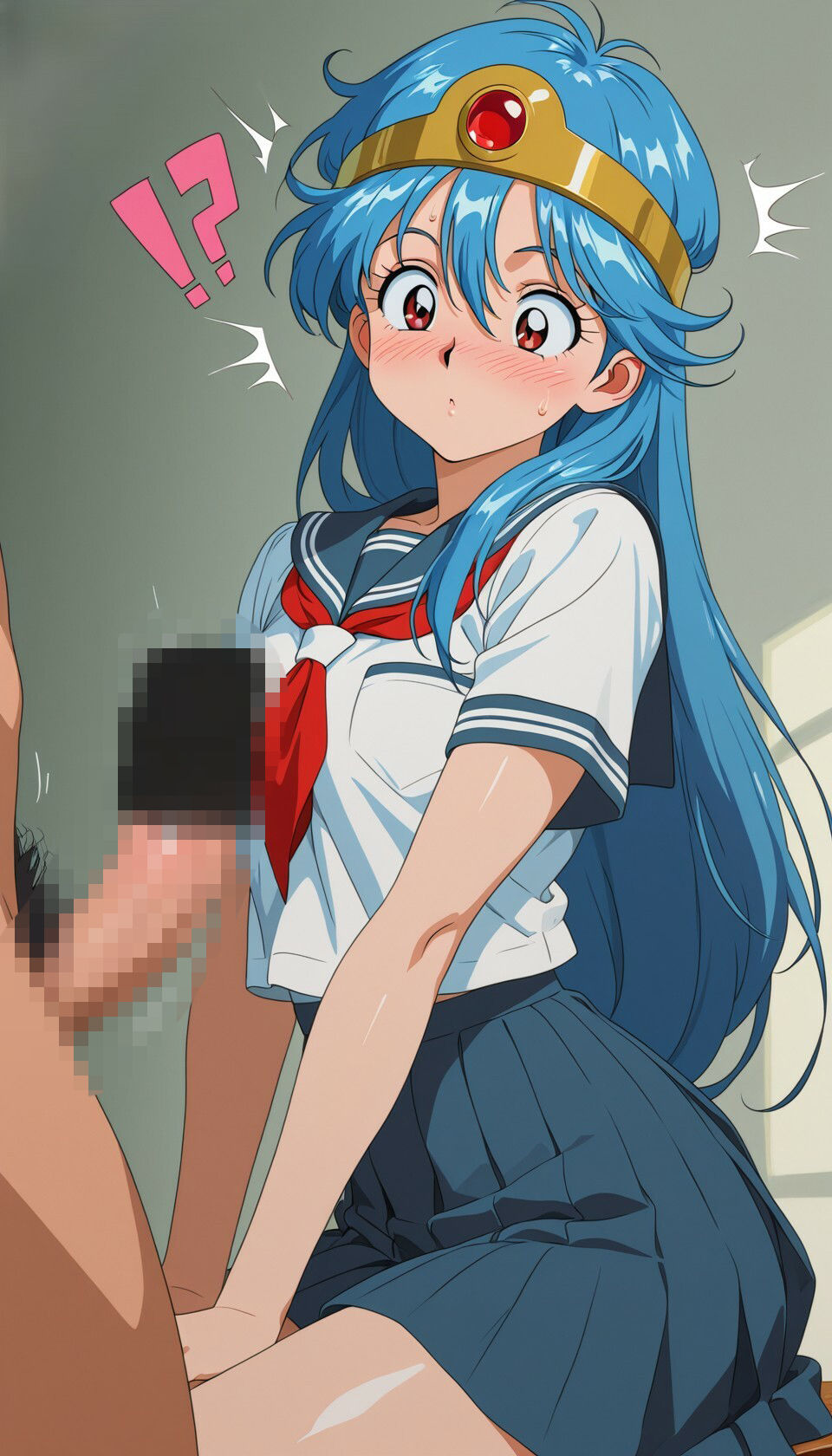 学校にいたドラ〇エ女子と一線こえた風イラスト集 サンプル8ページ目