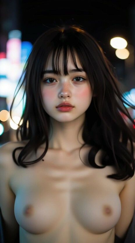 おっぱいを見せる美女05 オリジナルキャラクター トップレス AI生成動画:9分14秒 サンプル1ページ目