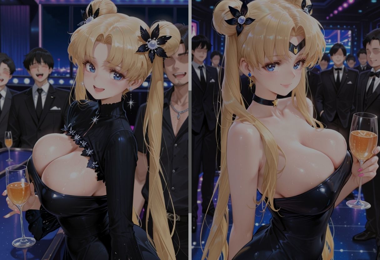 禁断のハプバー  美少女戦士セーラームーン  月野うさぎ編 サンプル2ページ目