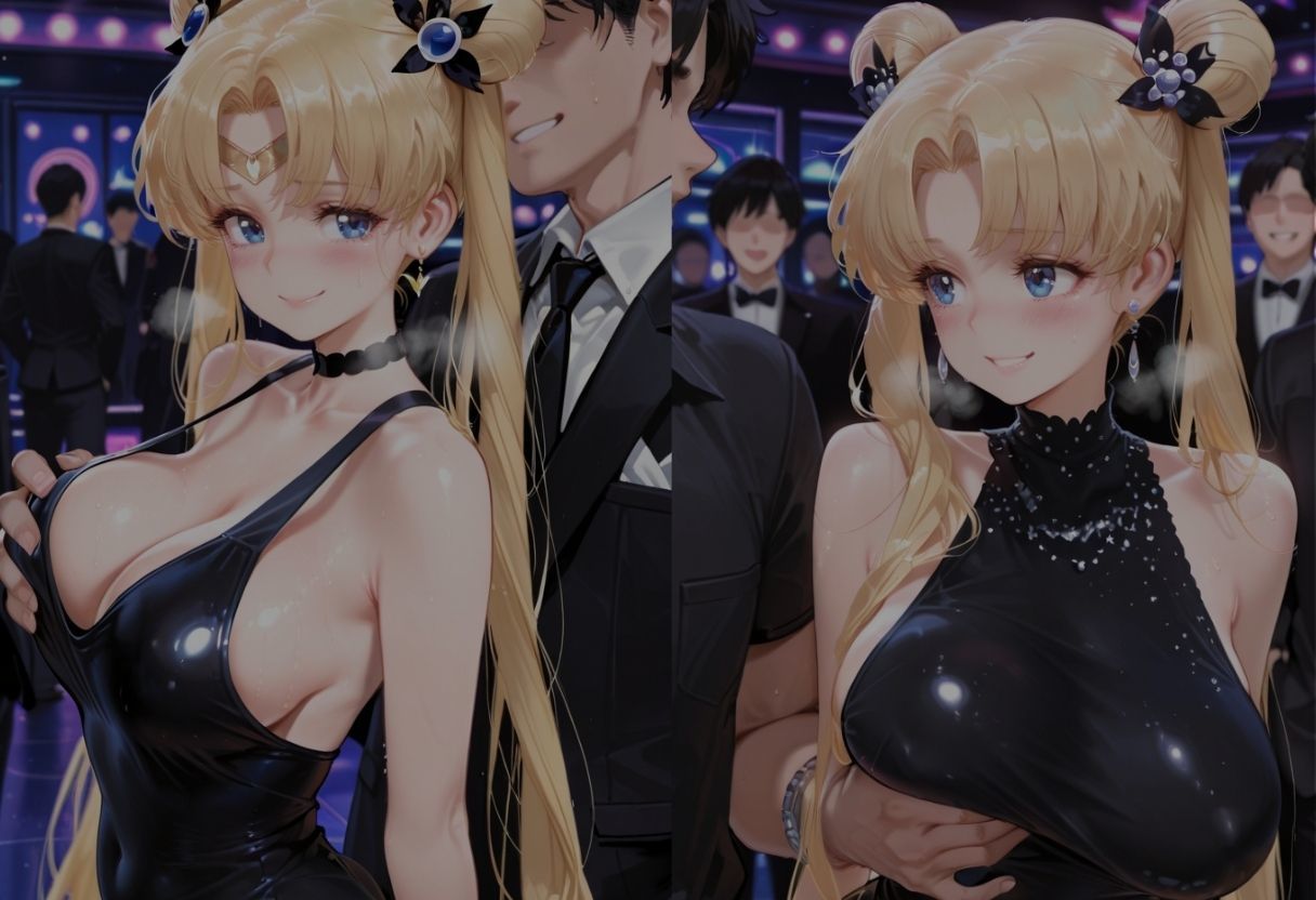 禁断のハプバー  美少女戦士セーラームーン  月野うさぎ編 サンプル4ページ目