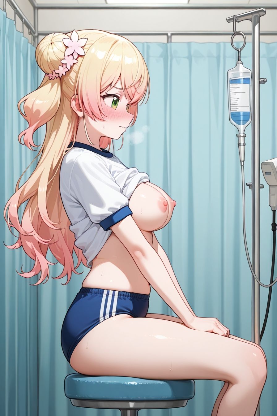 純粋アイドルのおまんこ健康診断！ ホ○ライブ5期生編 サンプル3ページ目