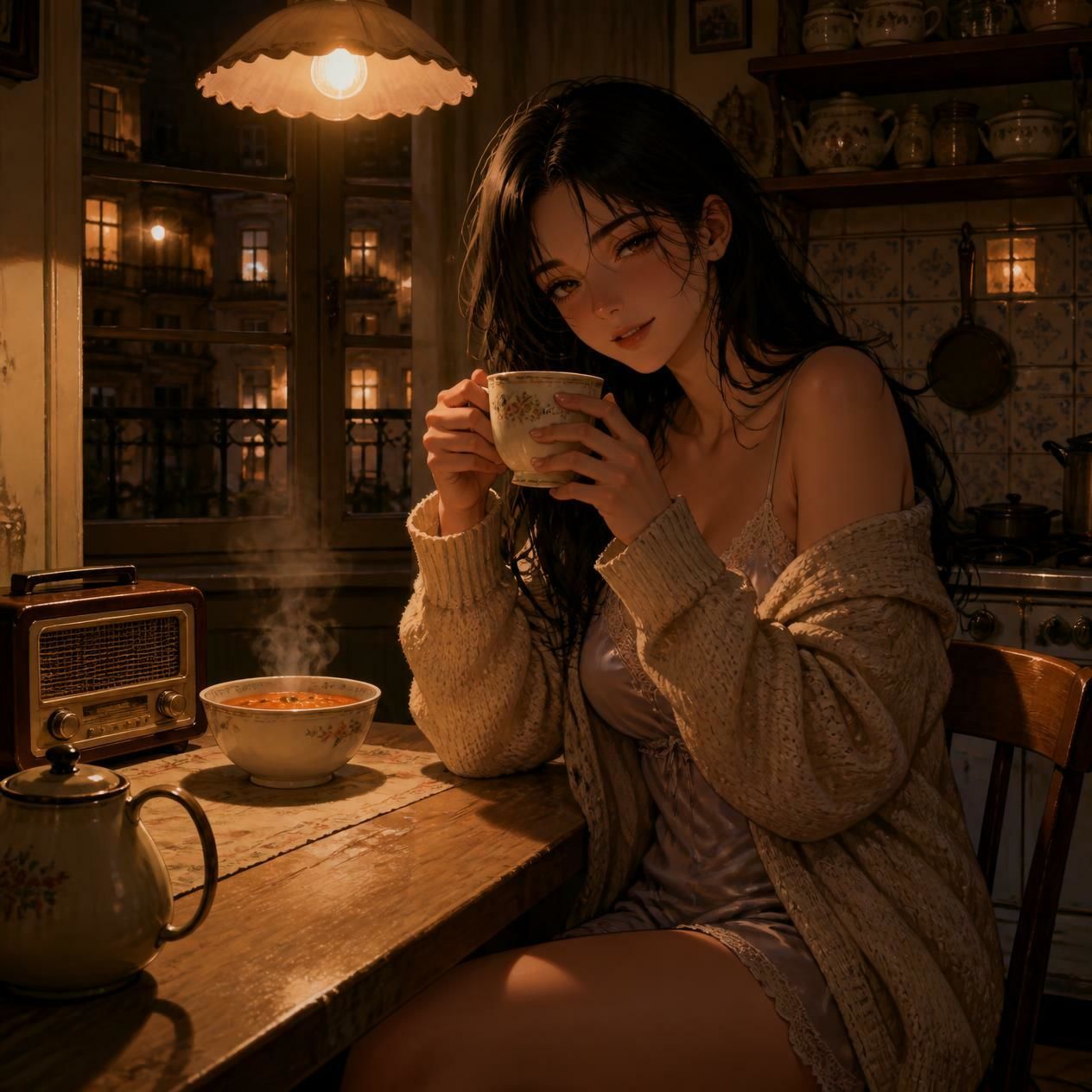 〜レトロランプの灯る夜、君と過ごす時間。ノスタルジック・ナイトvol.3 サンプル5ページ目
