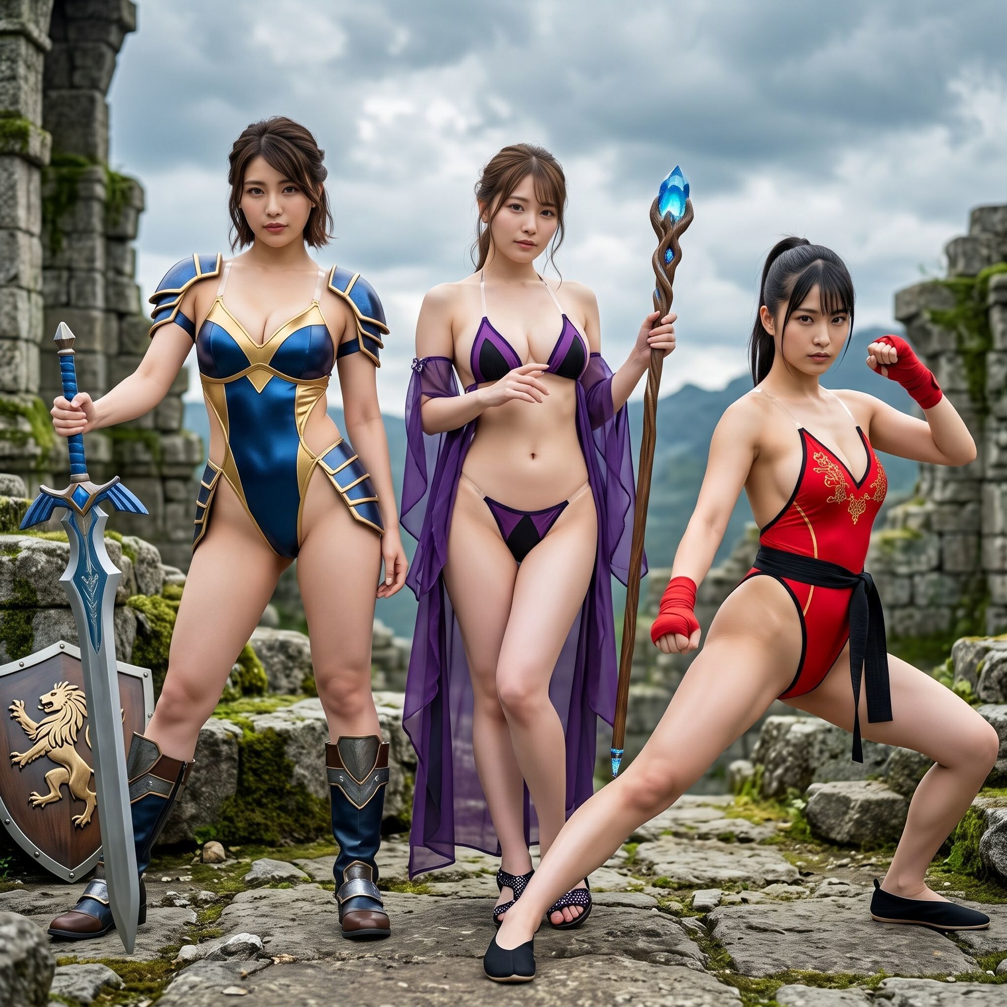 水着RPG写真集 サンプル2ページ目