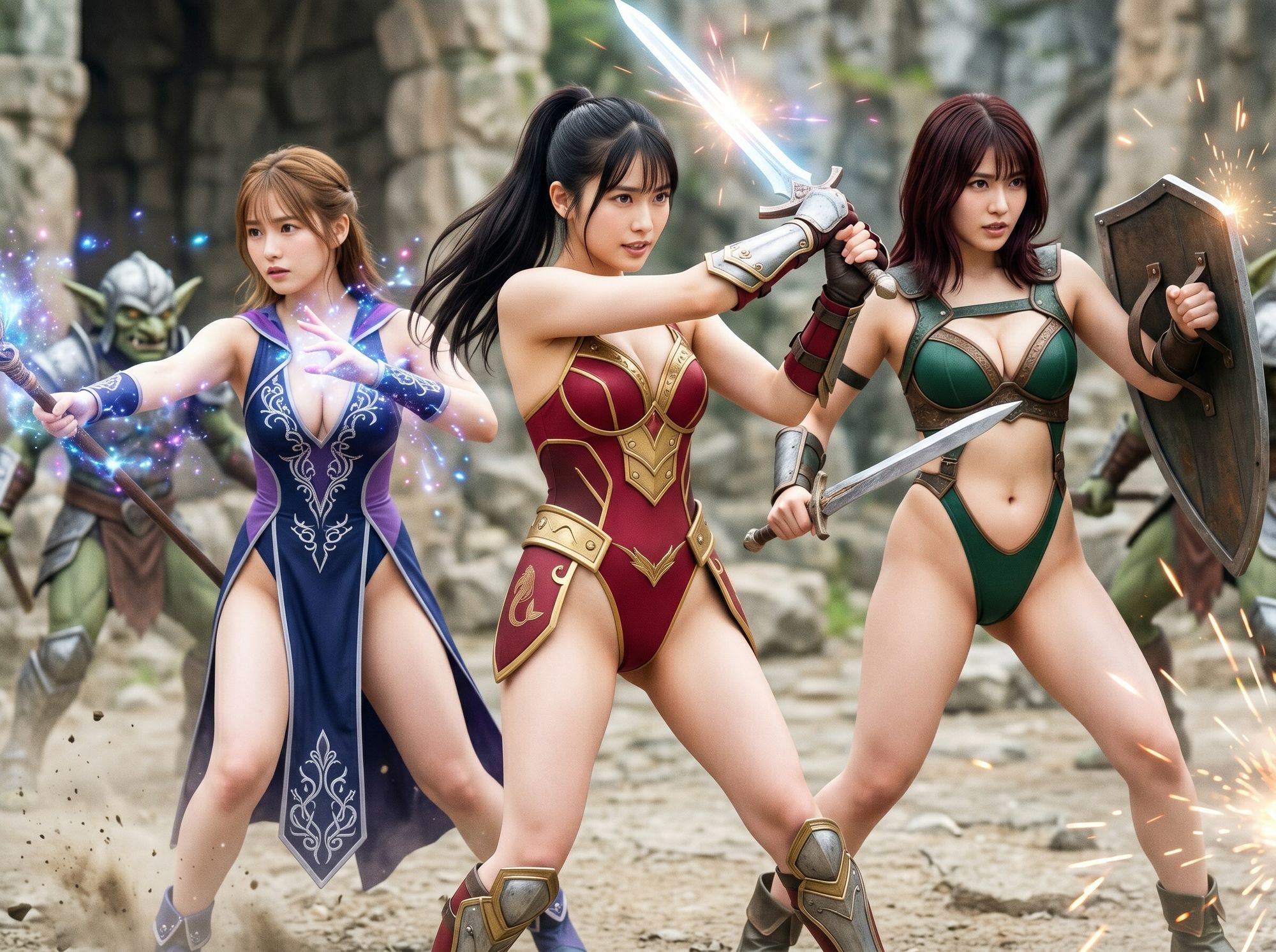 水着RPG写真集 サンプル3ページ目