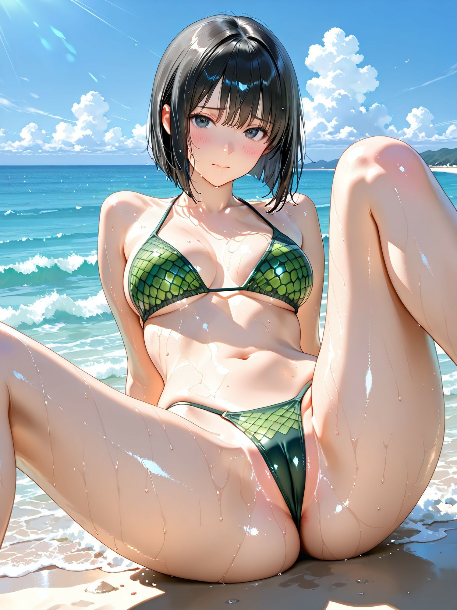 アニマルビキニの女の子 サンプル4ページ目