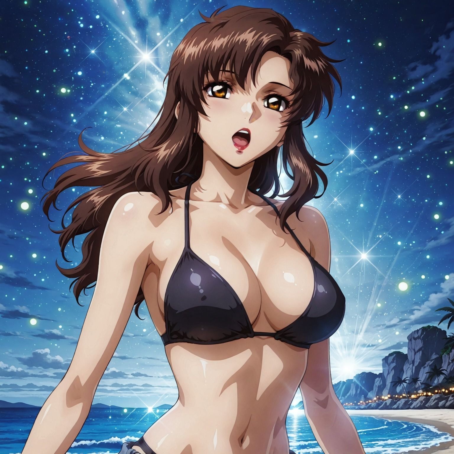 マリュー・〇ミアスと浮気夜デート編 サンプル1ページ目