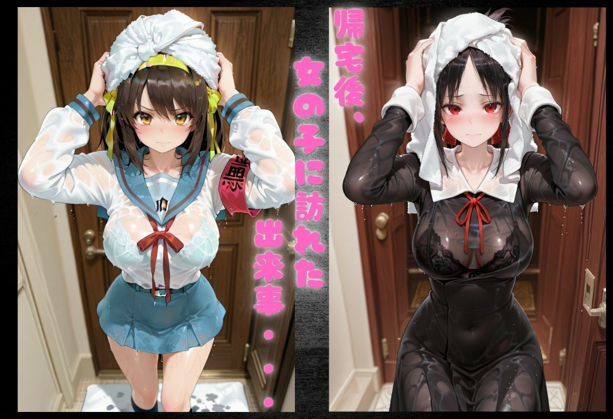透け服女の子  雨の日の誘惑 サンプル2ページ目