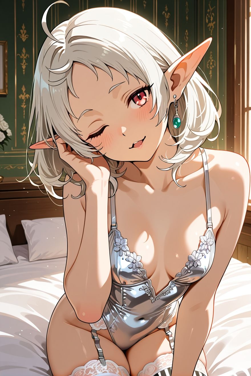 無職転生 シルフィエット コスプレランジェリーグラビア＆コスプレヌードSEX集 サンプル1ページ目