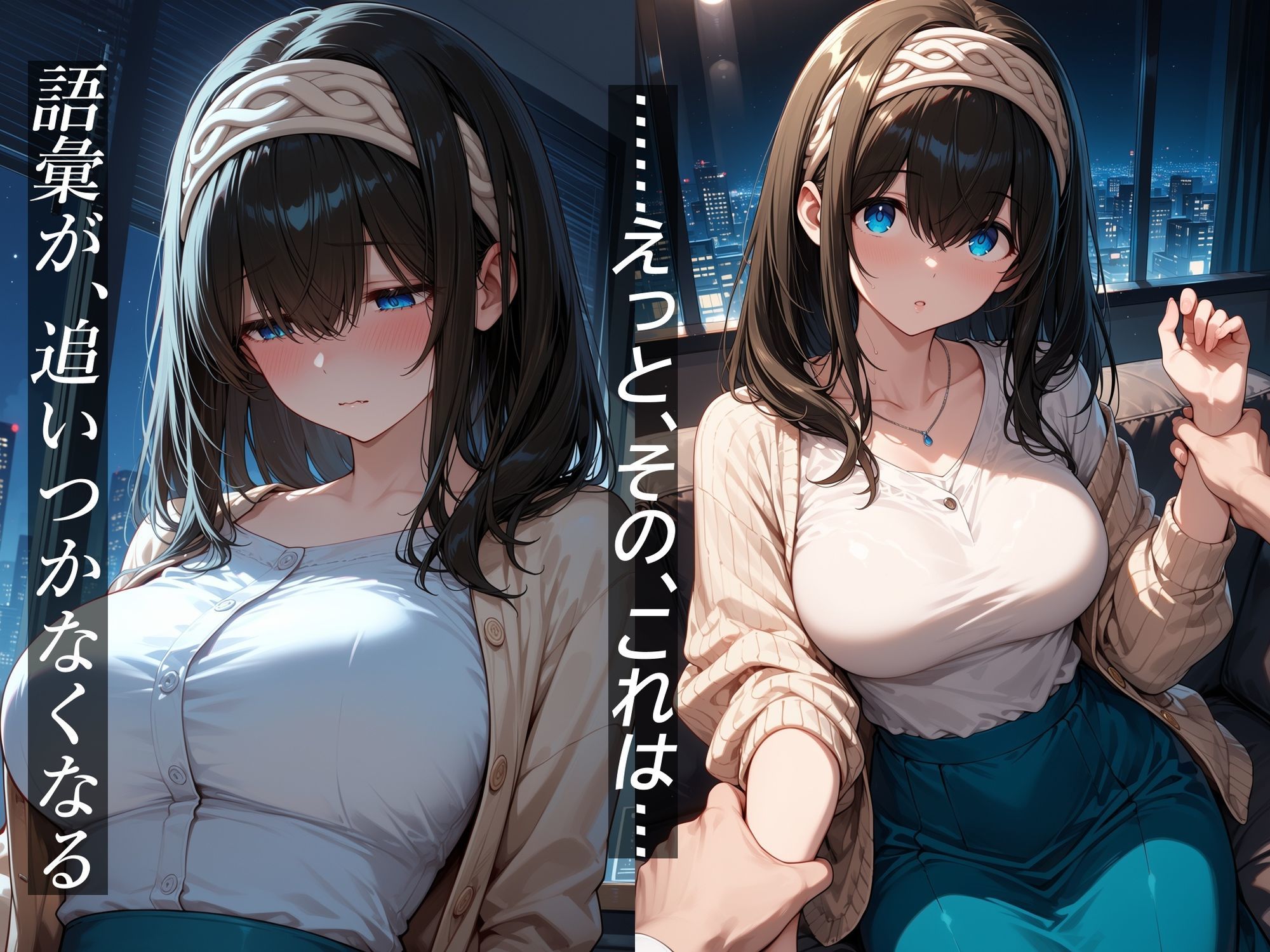 イケナイ関係 〜物静かな巨乳読書家 鷺〇文香が言葉を失い中出し漬けになるまで〜 サンプル3ページ目