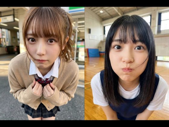 可愛さ爆発自撮り集☆ほぼ一人称視点CG集 サンプル3ページ目