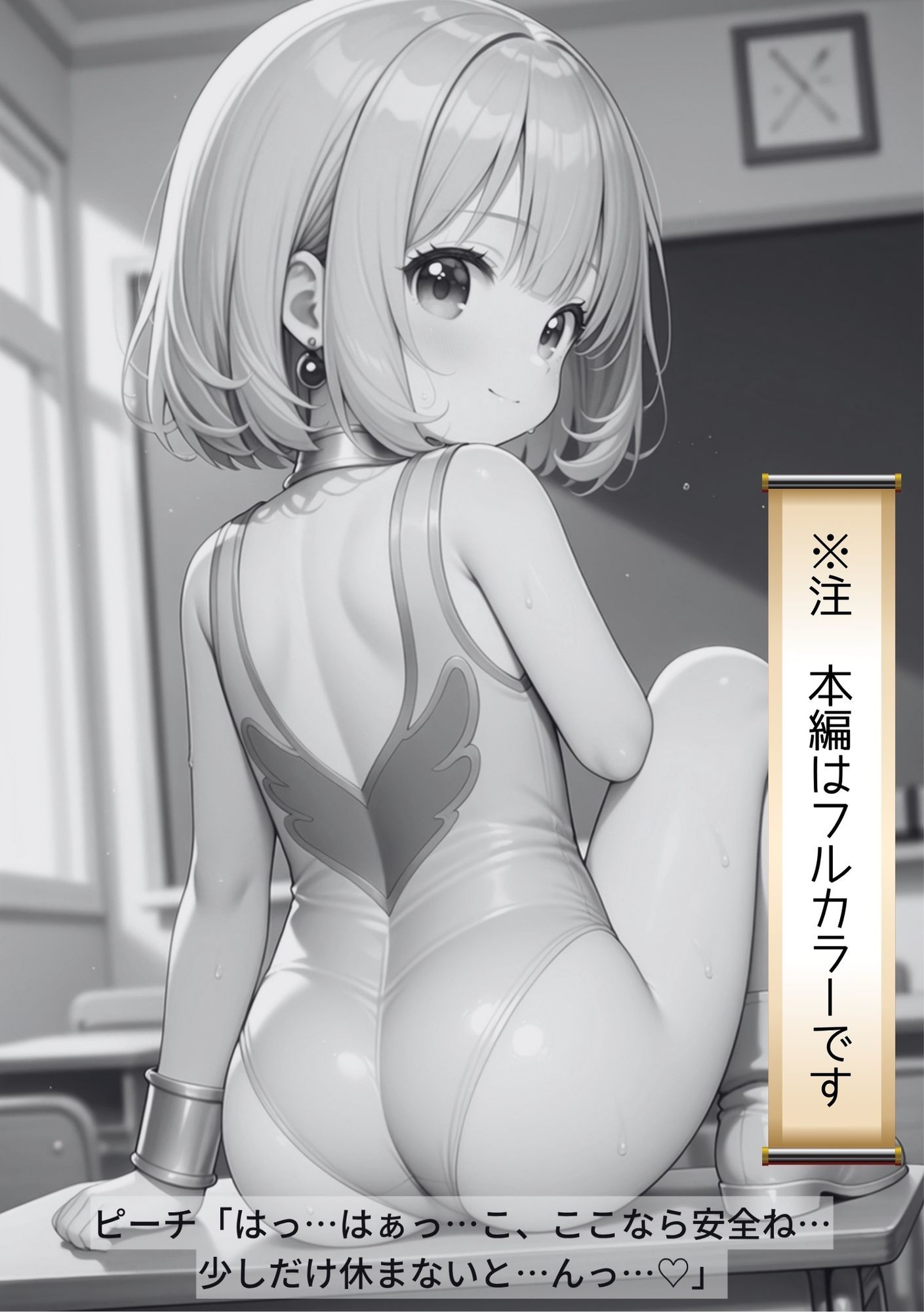 テンタクソロジーSS01:ピーチエンジェル  戦闘ミッション サンプル1ページ目