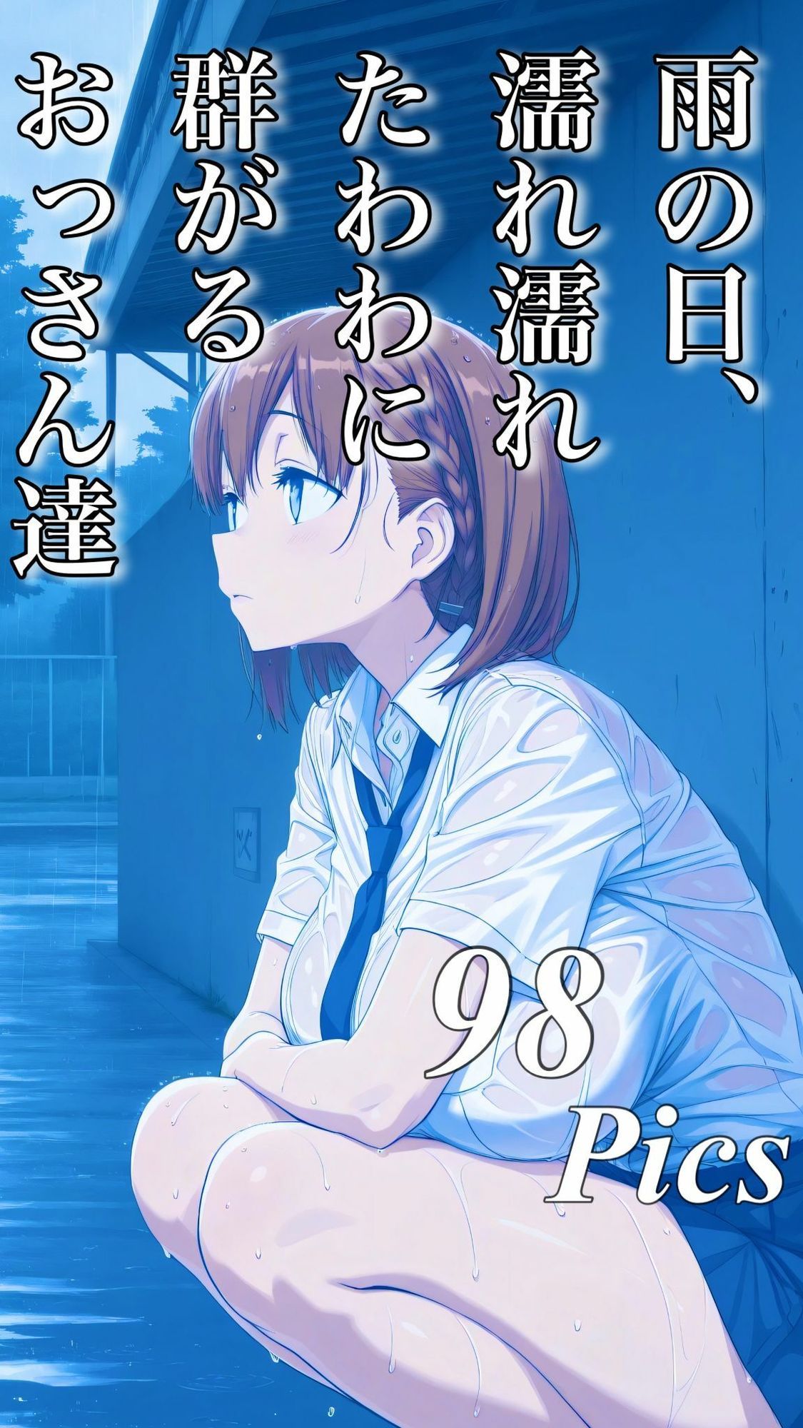 僕だけのたわわちゃんが男なら誰でも使える膣内射精無制限肉便器をさせられていた件について サンプル9ページ目