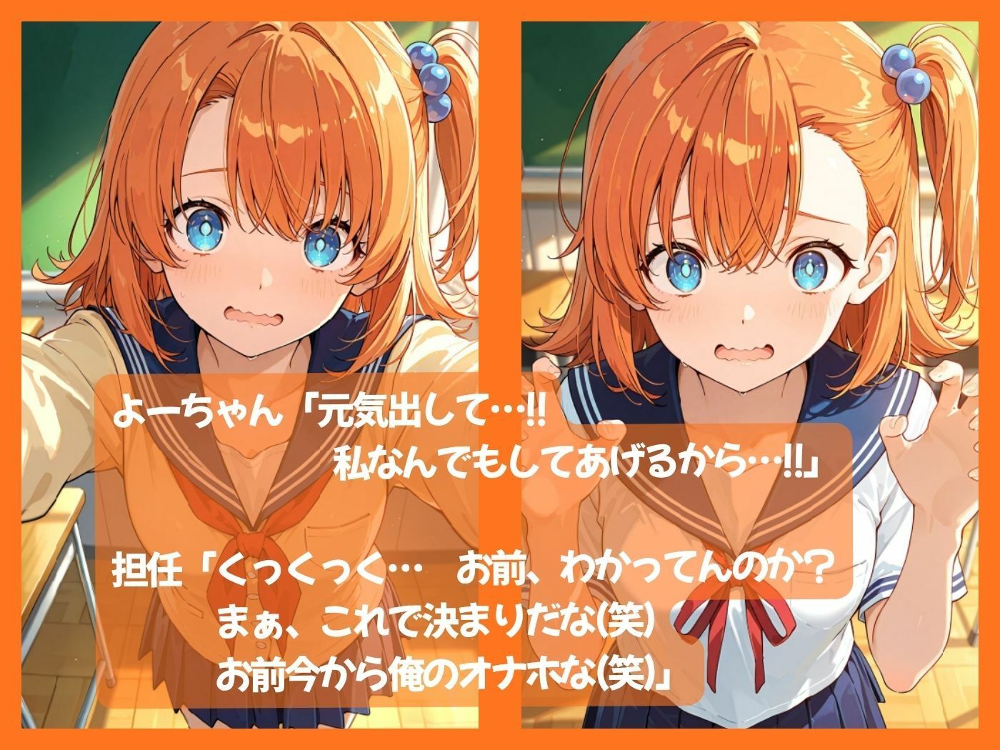天真爛漫な俺の彼女が担任教師のオナホになった件 サンプル5ページ目