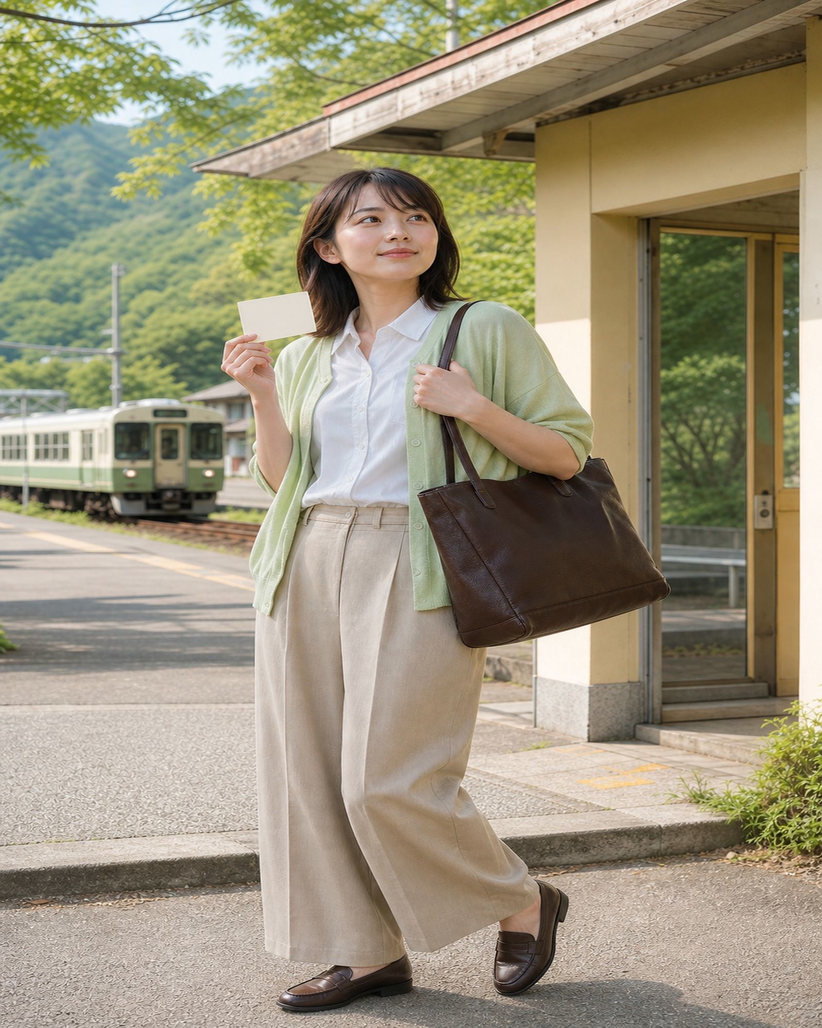 初夏のクラフトの町で、紬と。 サンプル3ページ目