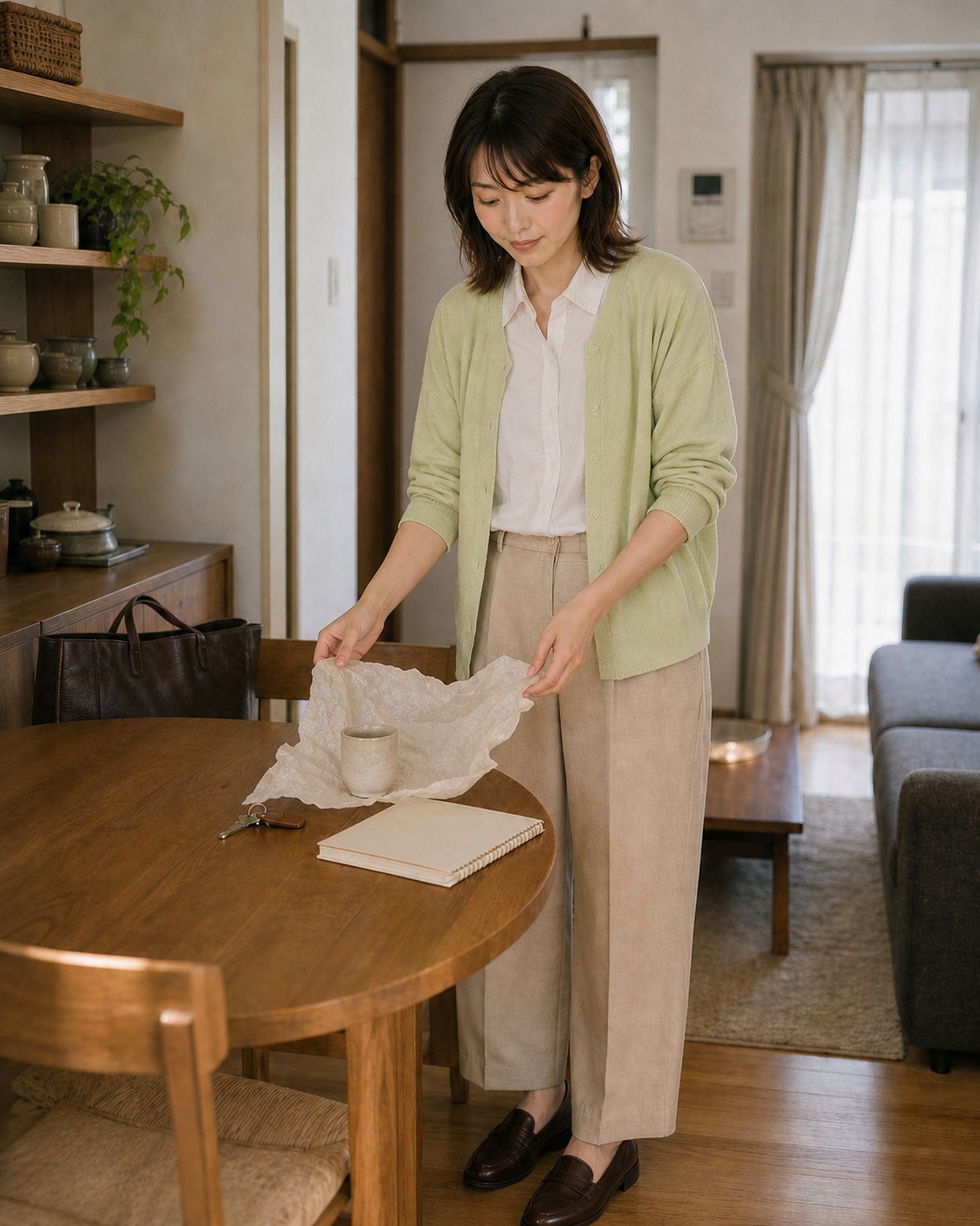初夏のクラフトの町で、紬と。 サンプル10ページ目