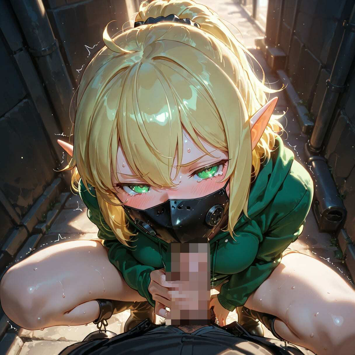 みんなの前で晒し者 （はーと） 野外露出全部盛り ダ〇まち サンプル1ページ目