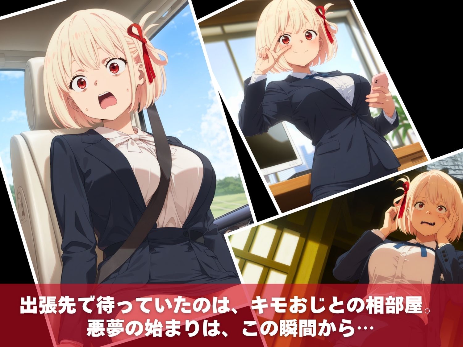 キモおじの全裸命令と中出し調教 リ◯リス・リコイル 編 サンプル1ページ目