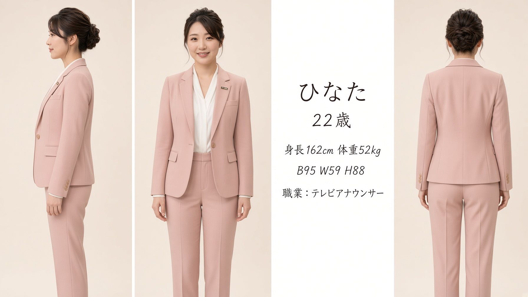 私のお仕事図鑑_元アイドルのアナウンサー桜庭ひなた サンプル3ページ目