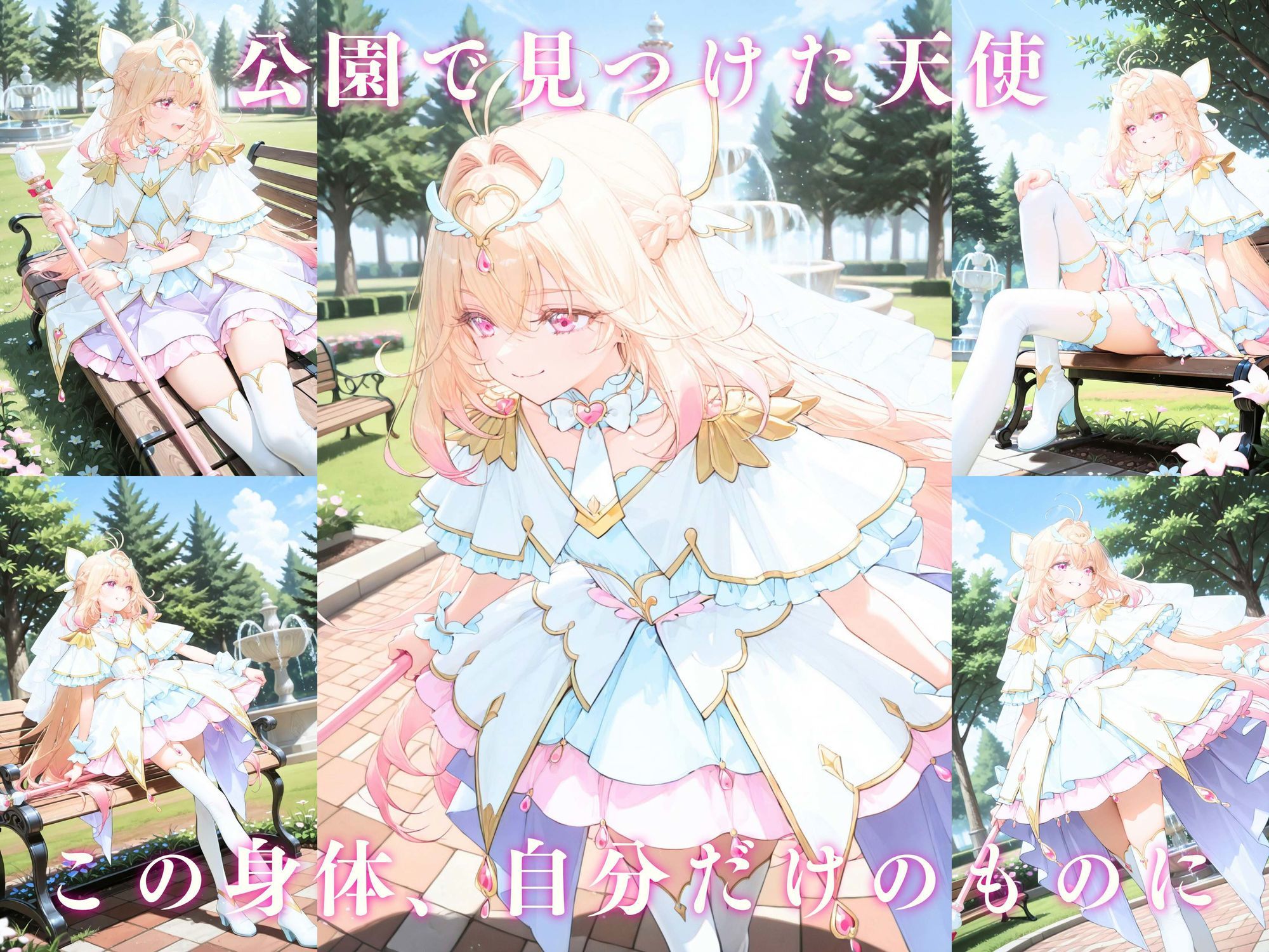【4K動画付き】キュアア〇カナ 催●支配:公園で見かけたカワイイあの子を犯したいー 4K高画質 名〇偵プリキュア 森亜〇るか サンプル1ページ目