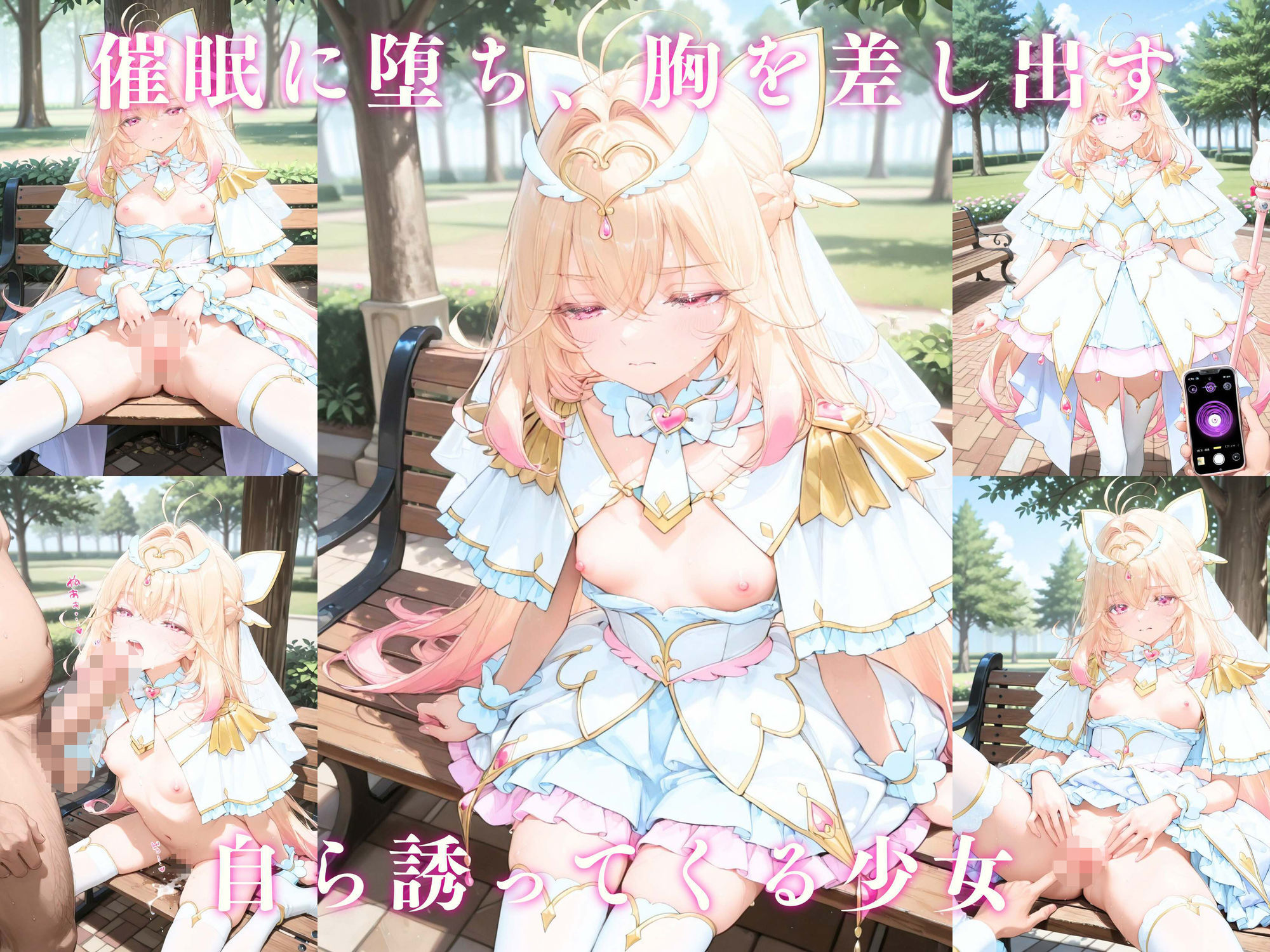 【4K動画付き】キュアア〇カナ 催●支配:公園で見かけたカワイイあの子を犯したいー 4K高画質 名〇偵プリキュア 森亜〇るか サンプル2ページ目