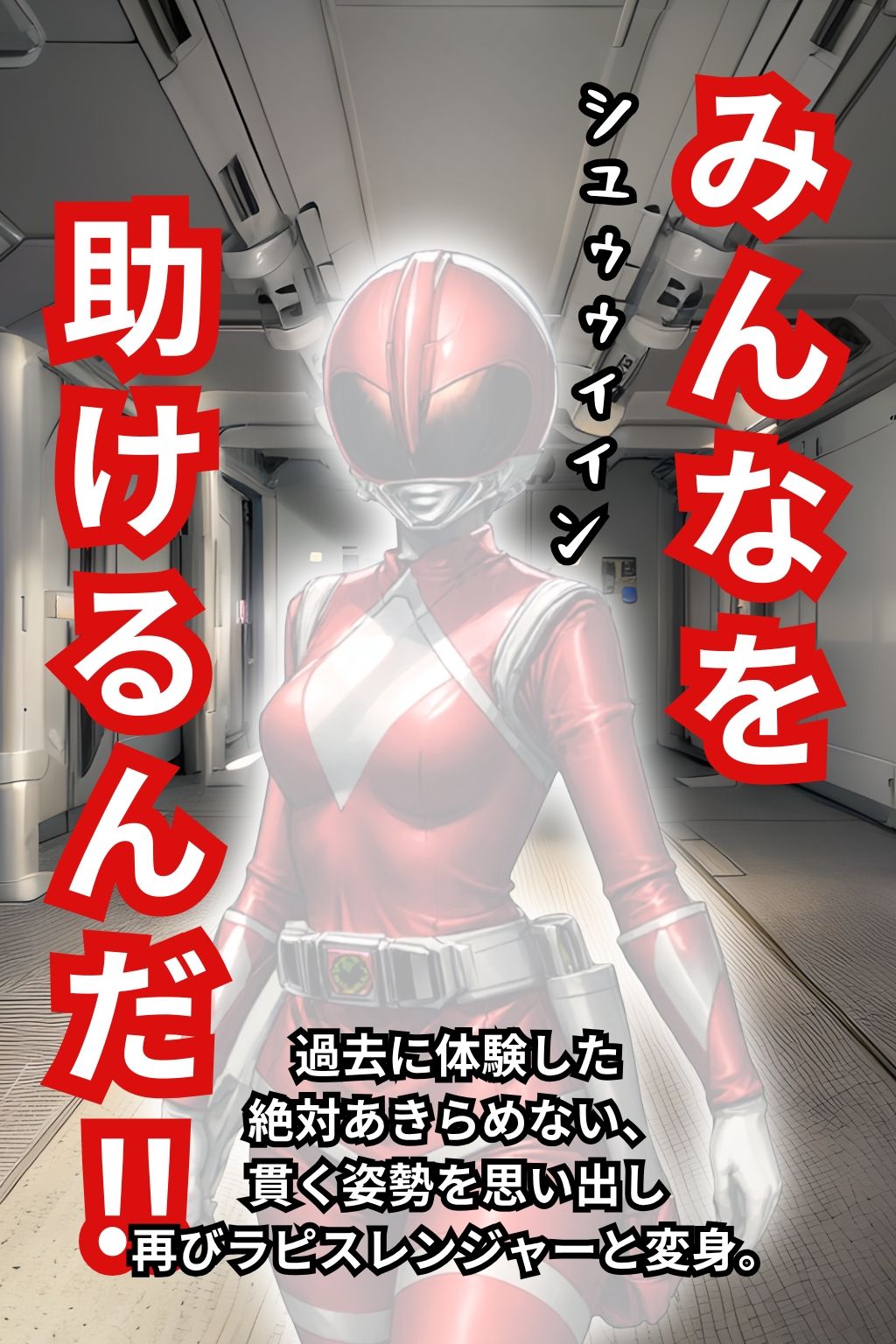 ラピスレンジャー 〜ボディコン洗脳の恐怖〜 VOL.5 サンプル6ページ目