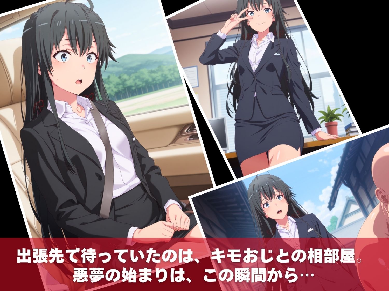 キモおじの全裸命令と中出し調教  や◯り俺の青春ラブコメはまちがっている。編  vol.1 サンプル1ページ目