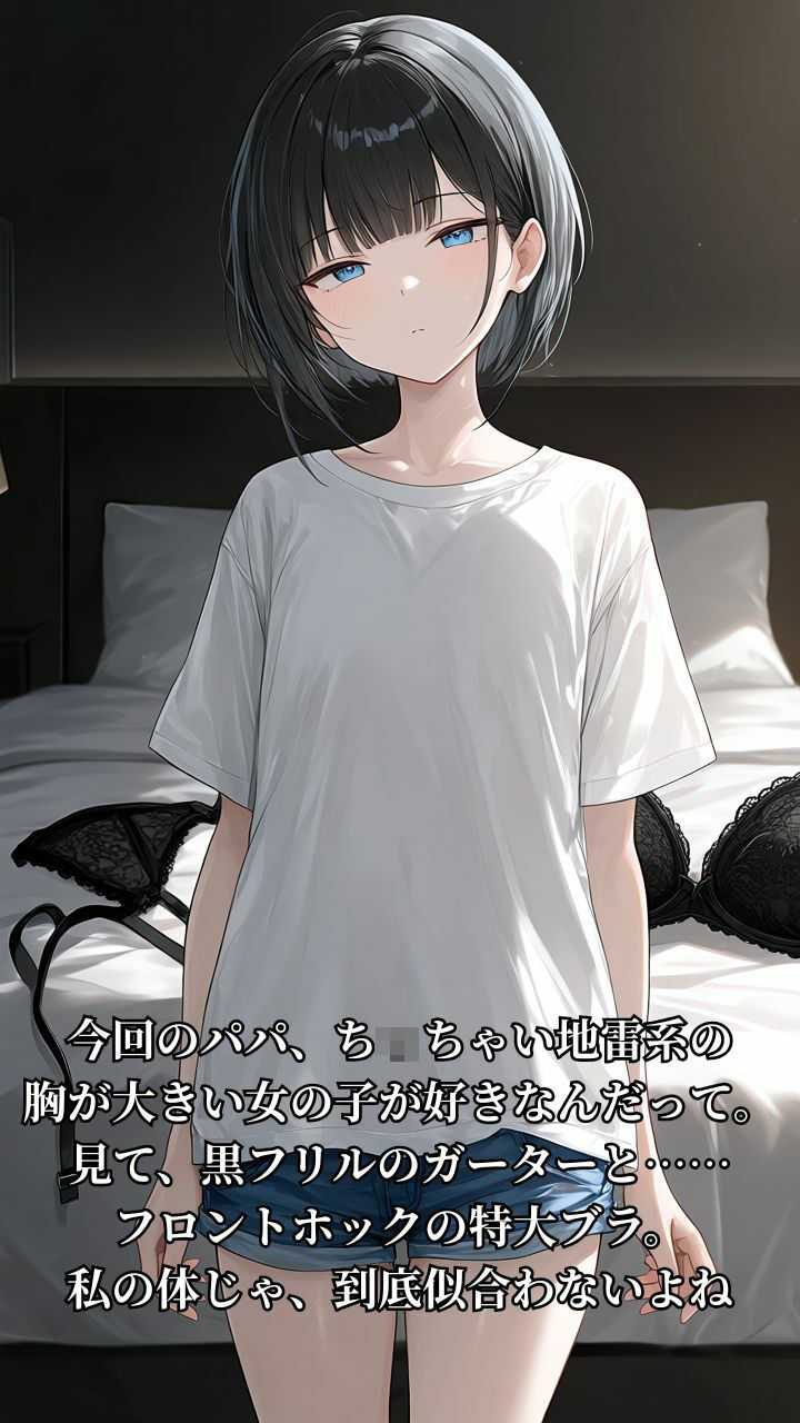 クールな幼馴染がゴスロリでHカップ爆乳地雷系に変身する話 サンプル2ページ目