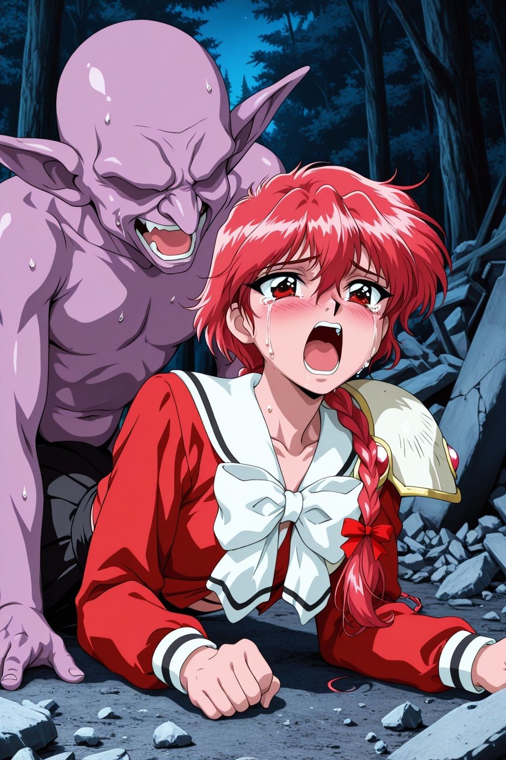 淫魔VS美少女ヒロイン〜獅○光の敗北〜 サンプル5ページ目