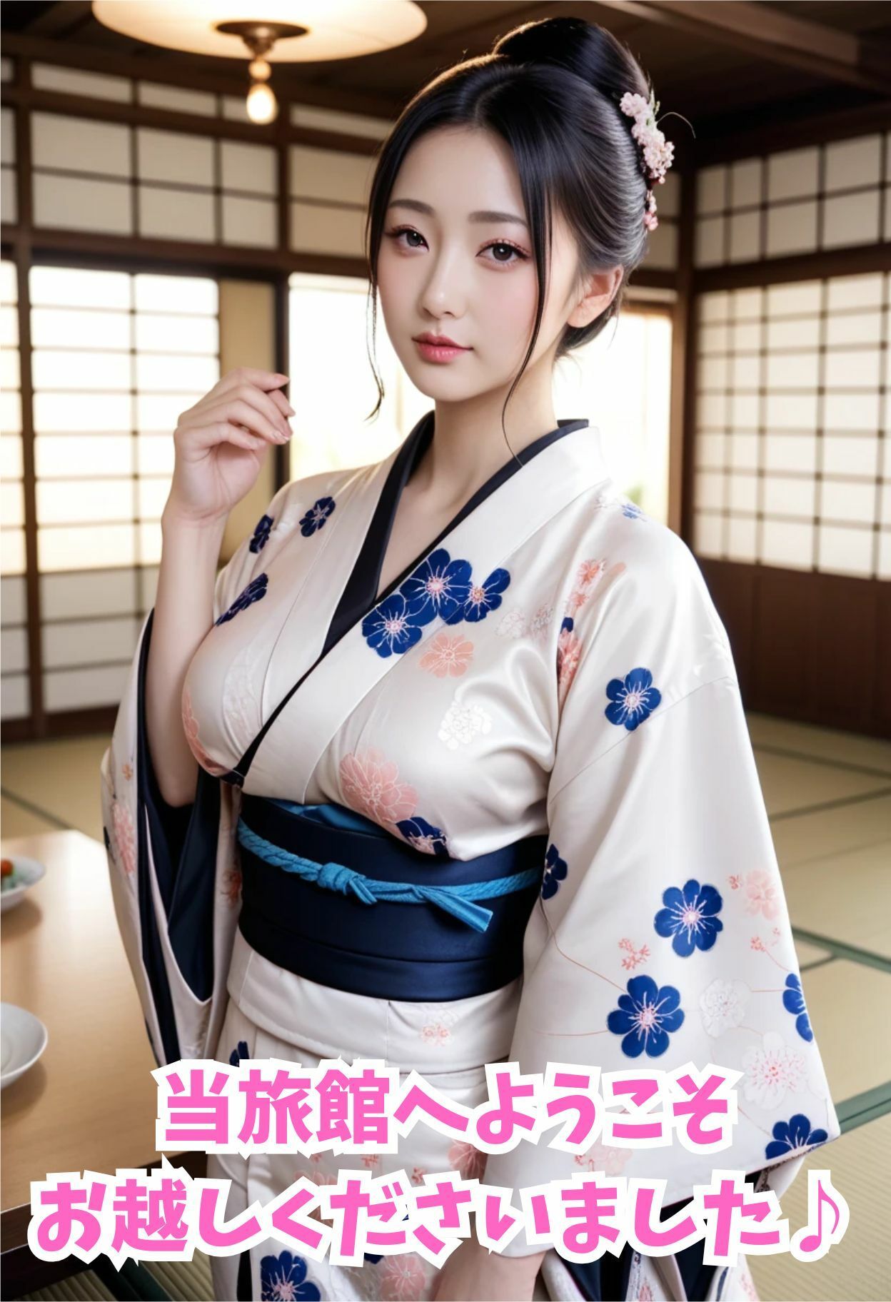 巨乳若女将の密着おま〇こ接待  200枚完全収録＋おまけ動画6本 サンプル1ページ目