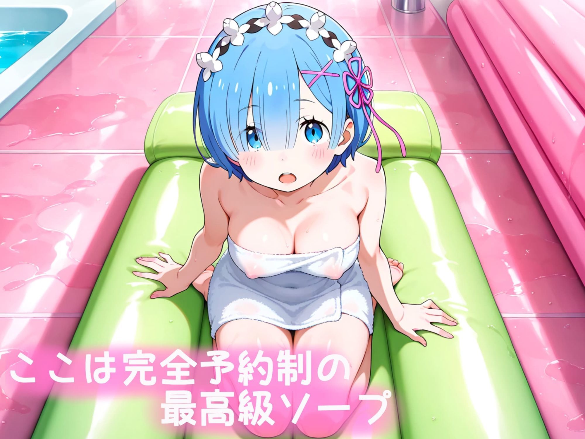 ヒロイン高級ソープ〜レム編〜 サンプル1ページ目