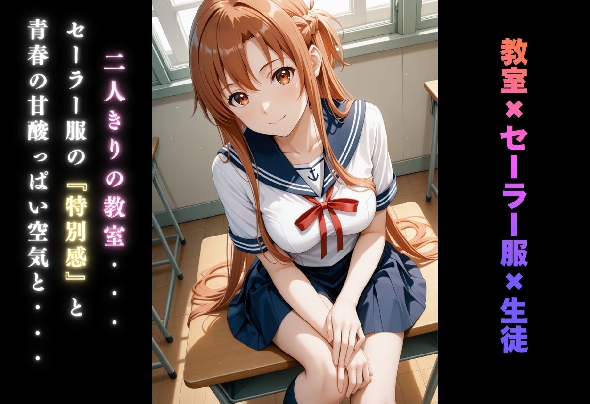 【学園ヒロイン〜俺たちの肉便器】〜ソードアート・オン◯イン〜結◯明日奈編〜 サンプル2ページ目