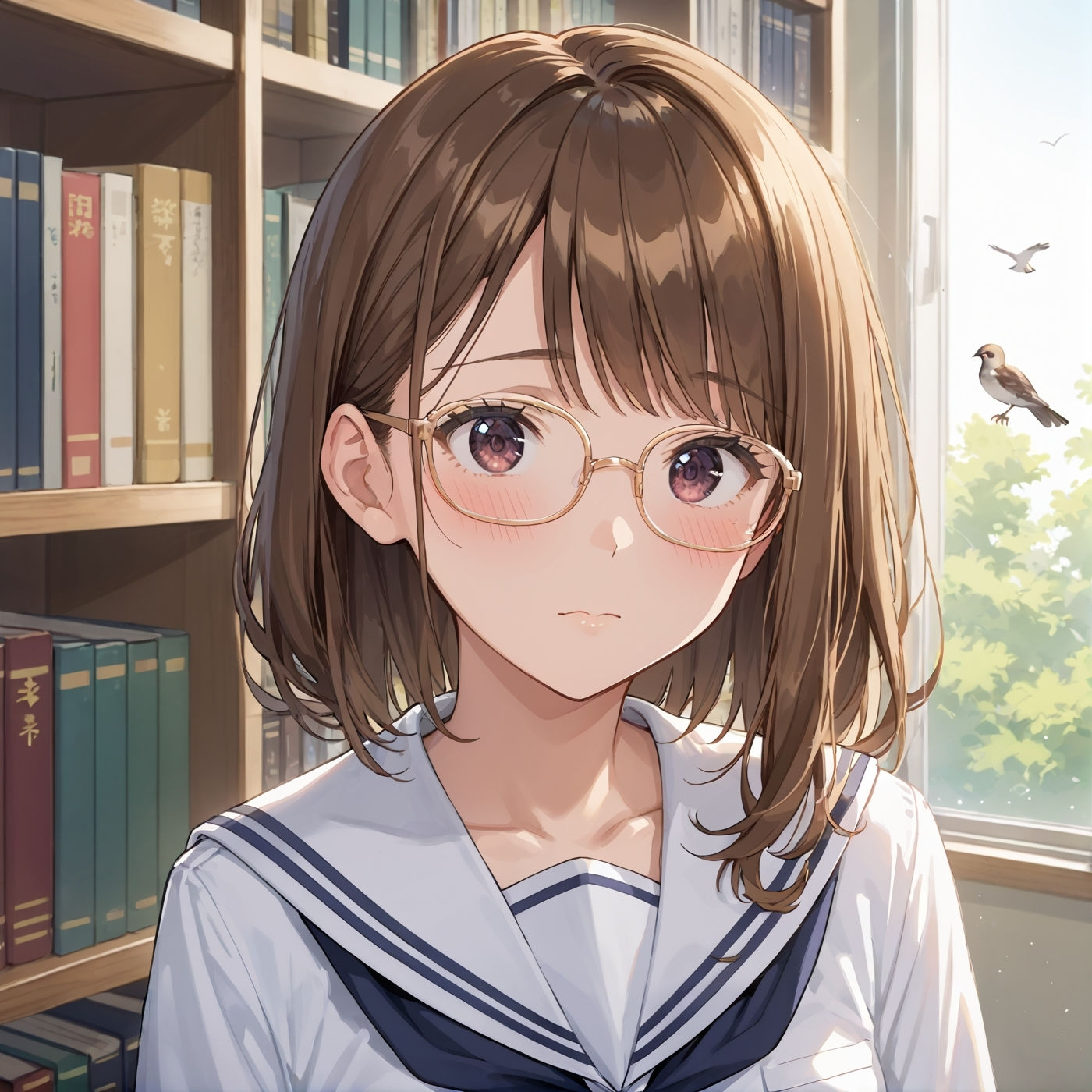 学園性活！図書委員と官能的な秘め事10【メガネ美少女の厳選CG500枚収録】 サンプル2ページ目