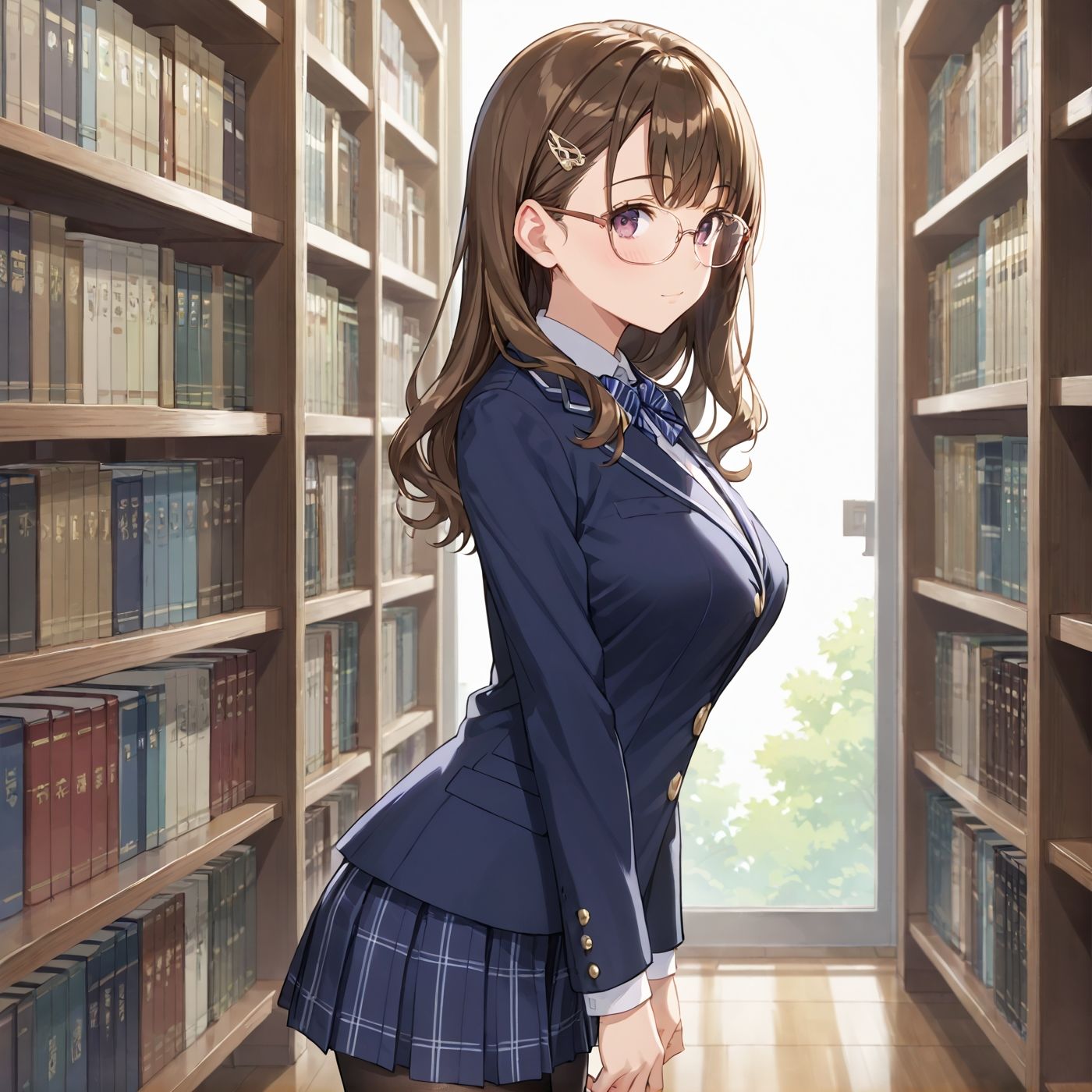 学園性活！図書委員と官能的な秘め事10【メガネ美少女の厳選CG500枚収録】 サンプル4ページ目