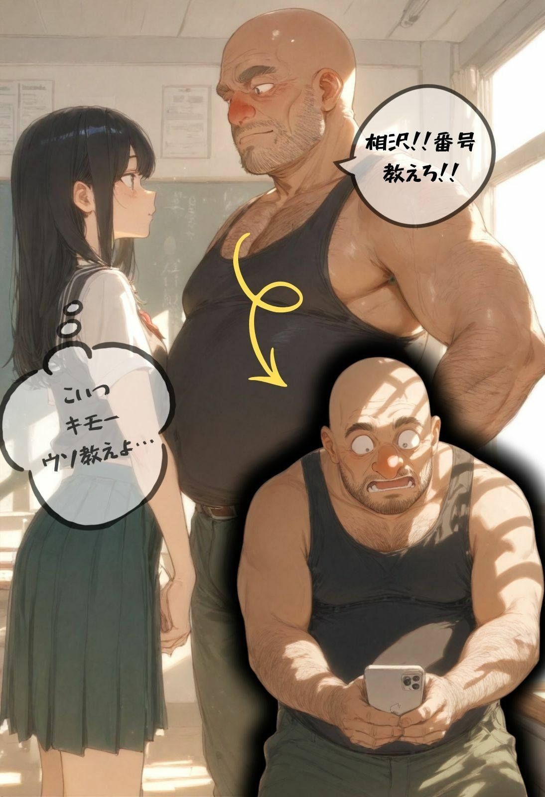 やり放題  いいなり学園  モア サンプル1ページ目