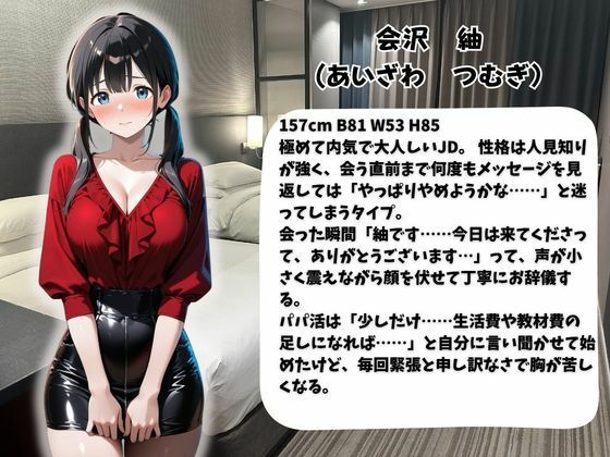 パパ活女子のご奉仕性交記録vol.14  つむぎ サンプル1ページ目