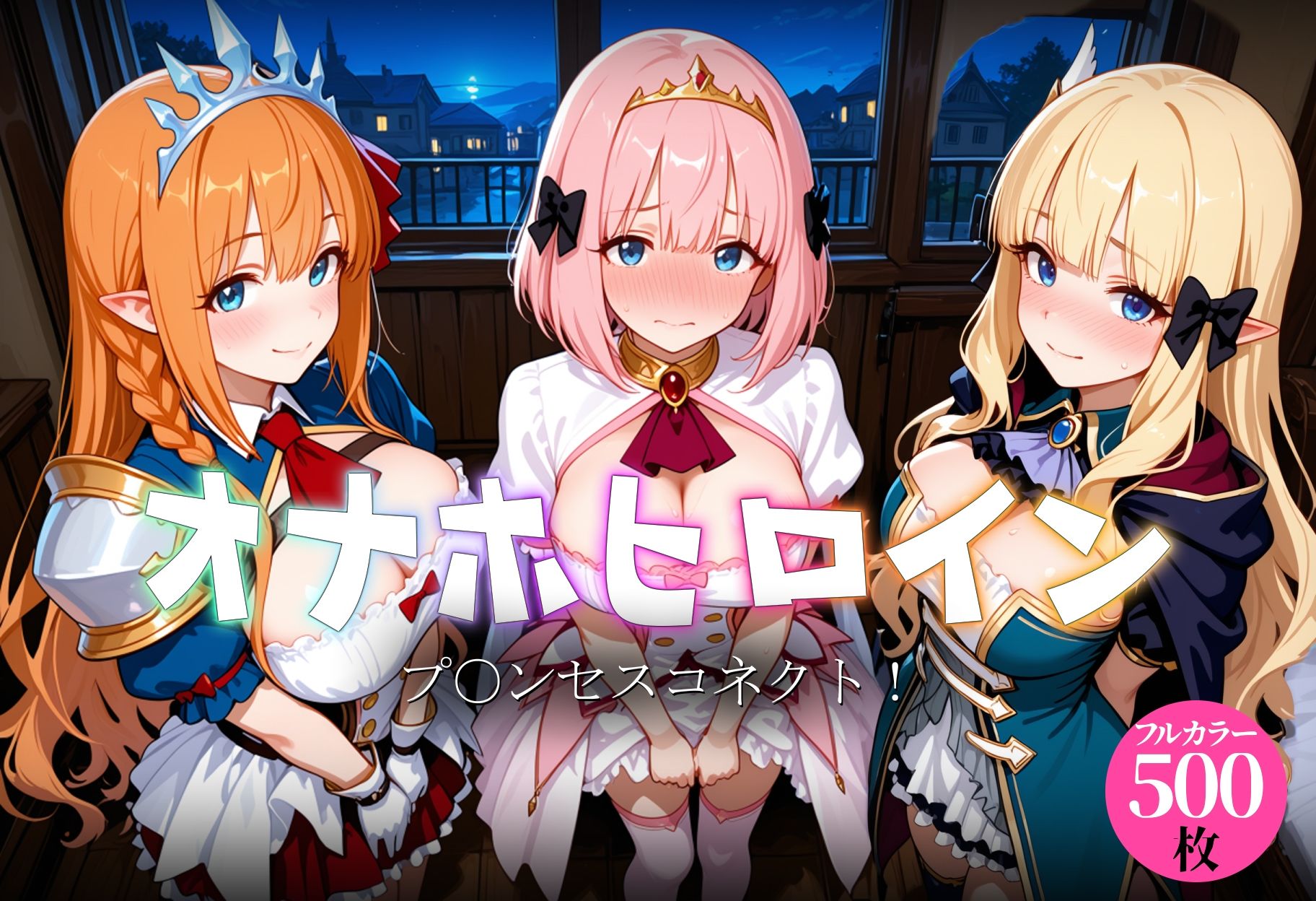 オナホヒロイン - プ○ンセスコネクト！ サンプル1ページ目