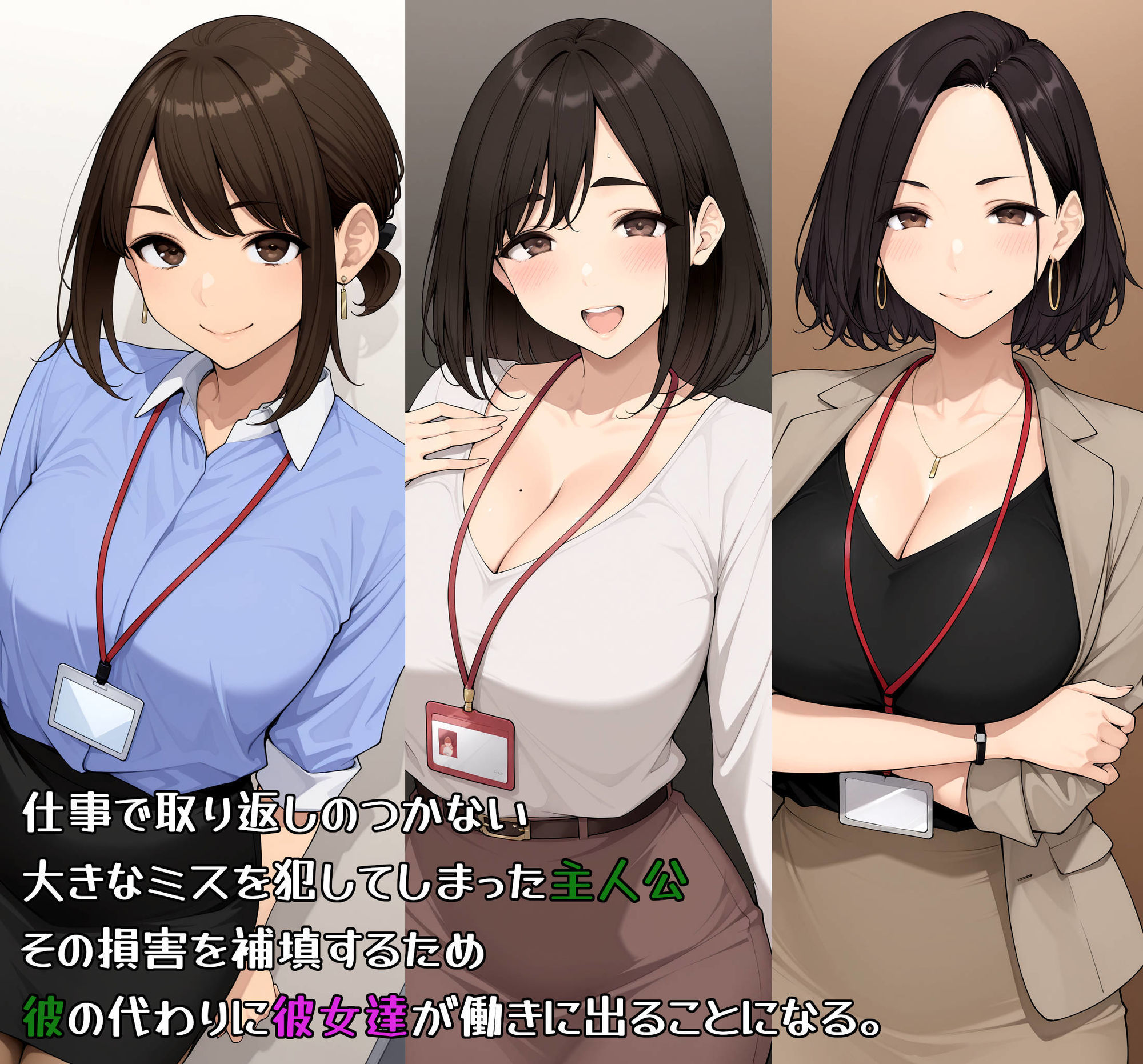彼女たちの業務内容 サンプル2ページ目